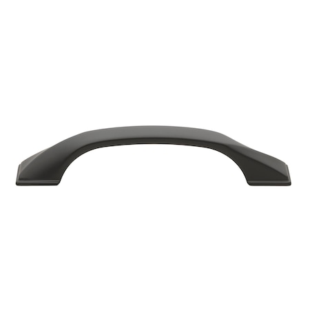 Gliderite Hardware 3-3/4 in. Center to Center Solid Twisted Bar Pull Matte Black, 10PK 4841-96-MB-10